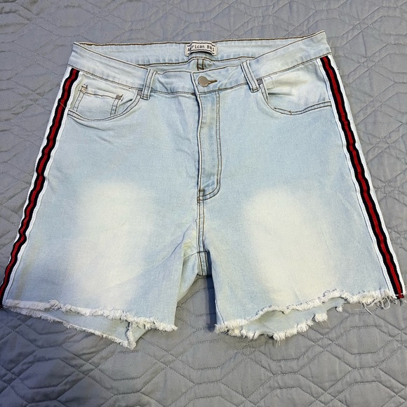 G-Style USA American Bazi Women's Cute Cutoff Denim Jean Short Shorts - Picture 4 of 6